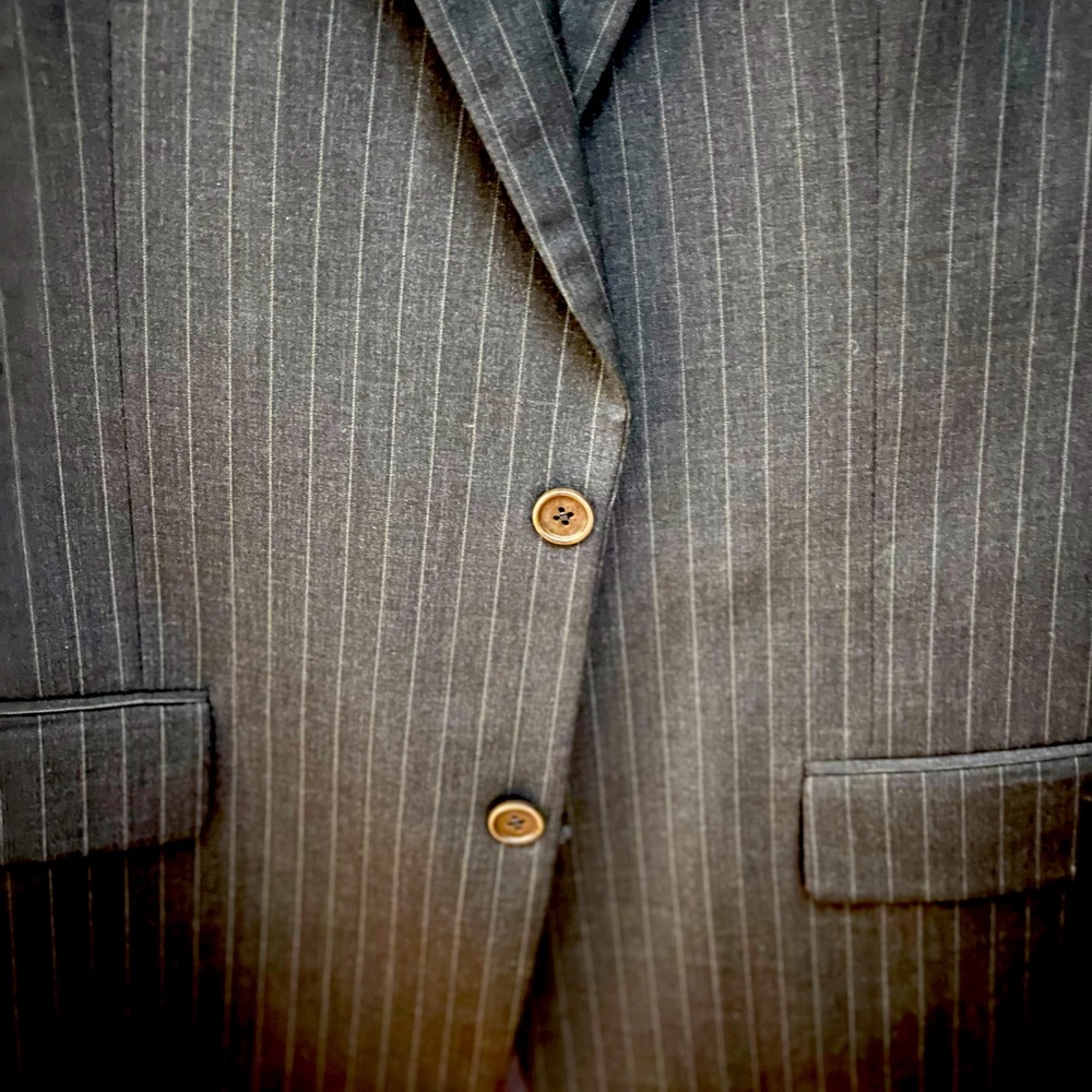 Brooks Brothers Wool Dark Gray Blazer Blazer